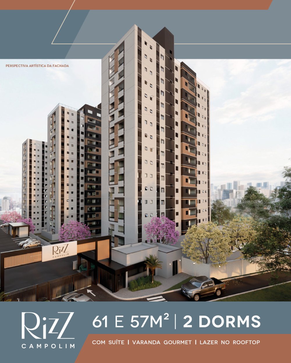 Apartamento - Lançamentos - Parque Campolim - Sorocaba - SP